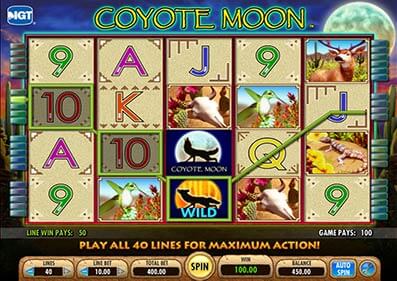 Coyote moon free slot machine online for fun only